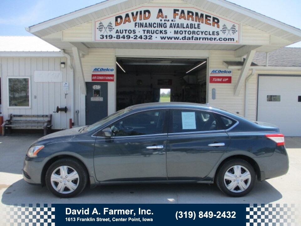 2015 Nissan Sentra SV 4 Door FWD**Low Miles/74K/Remote Start**  - 5815  - David A. Farmer, Inc.