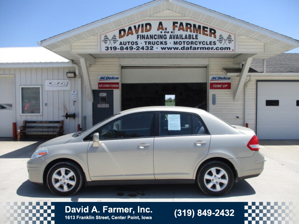 2009 Nissan Versa S 4 Door**1 Owner/Low Miles/97K**  - 5302  - David A. Farmer, Inc.