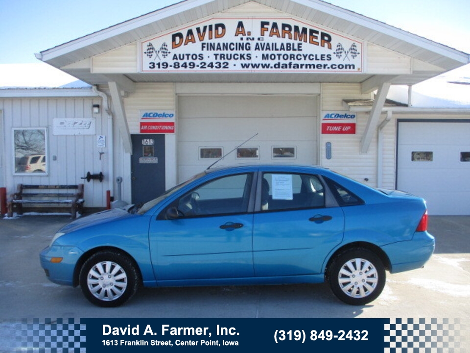 2007 Ford Focus ZX4 SE 4 Door**Low Miles/78K/Remote Start**  - 5471  - David A. Farmer, Inc.