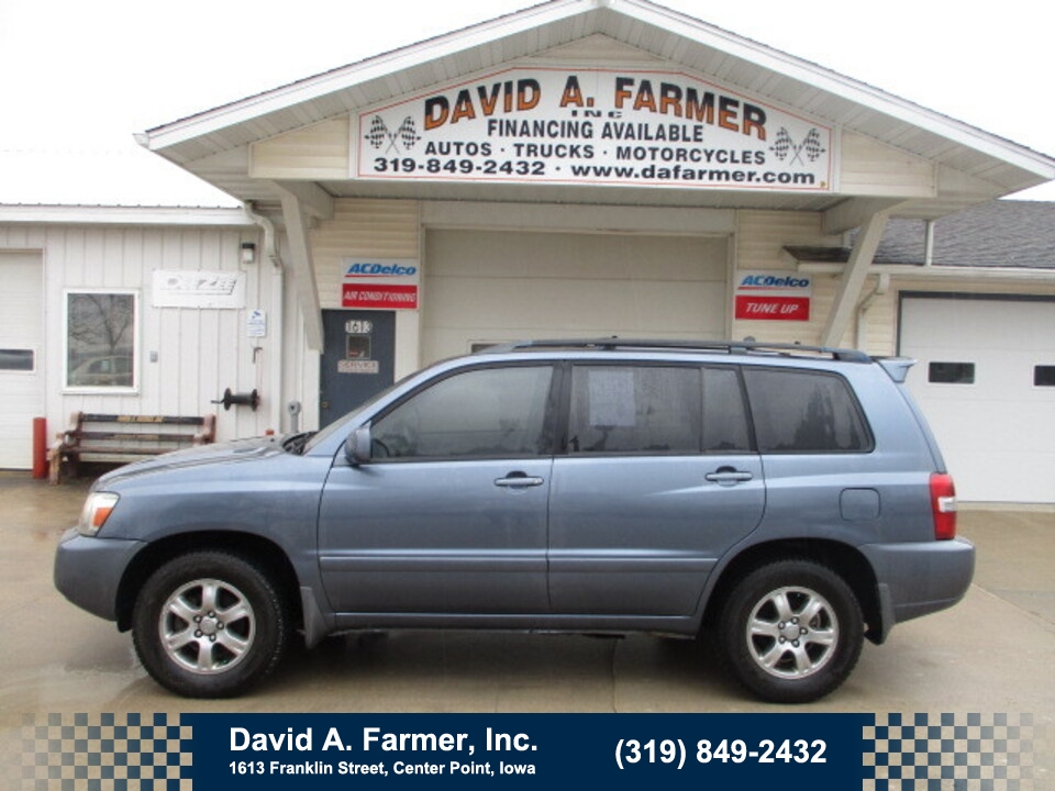 2007 Toyota Highlander Base 4 Door 4X4**Sunroof/Low Miles/102K**  - 5463  - David A. Farmer, Inc.