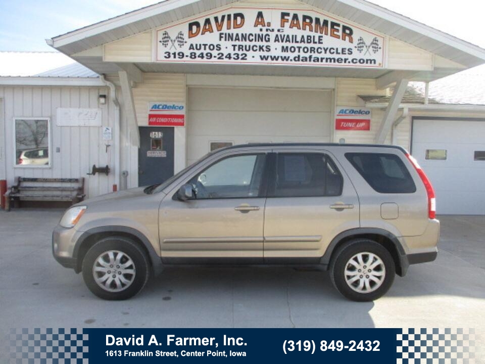 2006 Honda CR-V SE 4 Door 4X4**1 Owner/Low Miles/118K**  - 5748  - David A. Farmer, Inc.