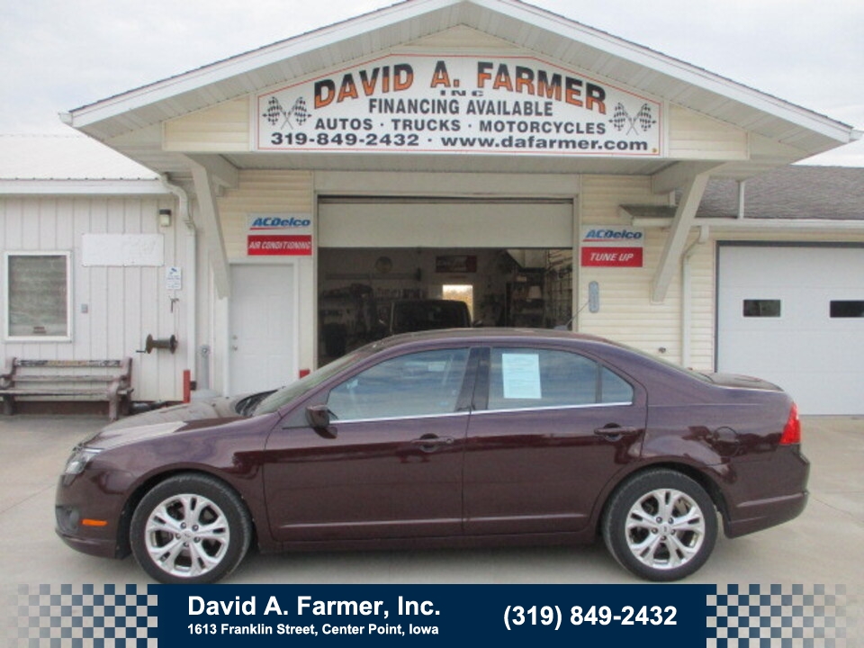 2012 Ford Fusion SE 4 Door FWD**1 Owner/Low Mileage/96K**  - 5902  - David A. Farmer, Inc.