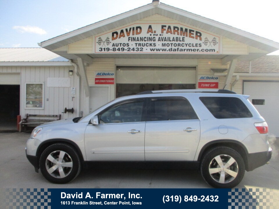 2010 GMC Acadia SLT 4 Door AWD**Loaded/Low Miles/90K**  - 5911  - David A. Farmer, Inc.