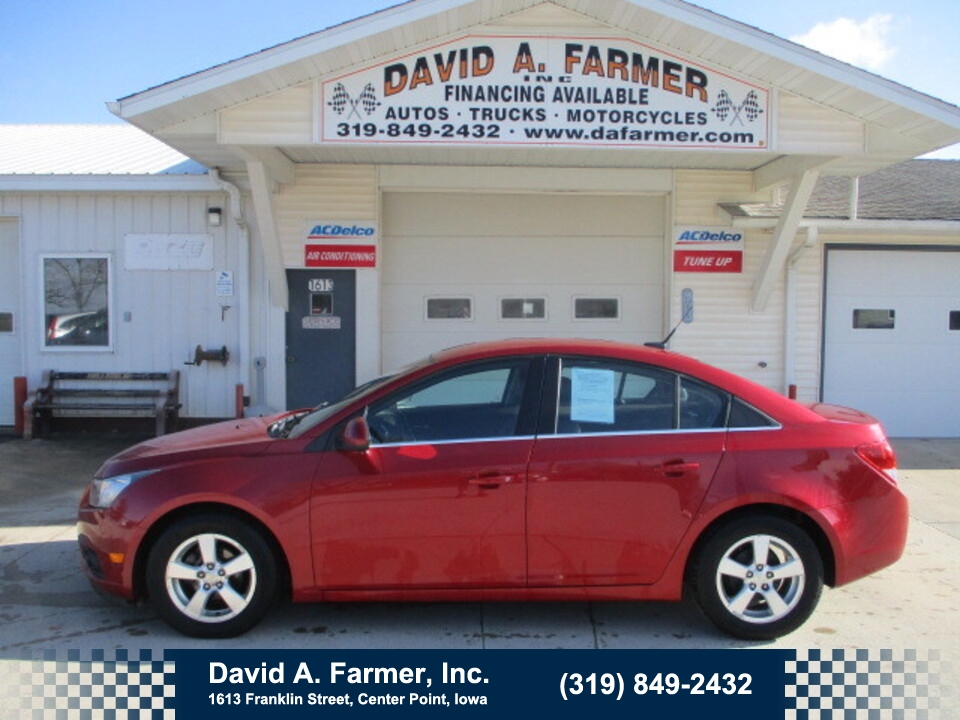 2011 Chevrolet Cruze LT 4 Door FWD**1 Owner/Low Miles/88K**  - 5687  - David A. Farmer, Inc.