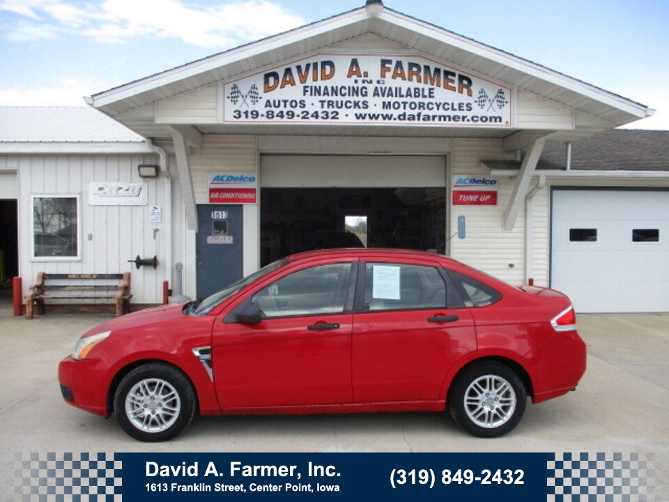 2008 Ford Focus SE 4 Door**1 Owner/Low Miles/87K**  - 5261  - David A. Farmer, Inc.