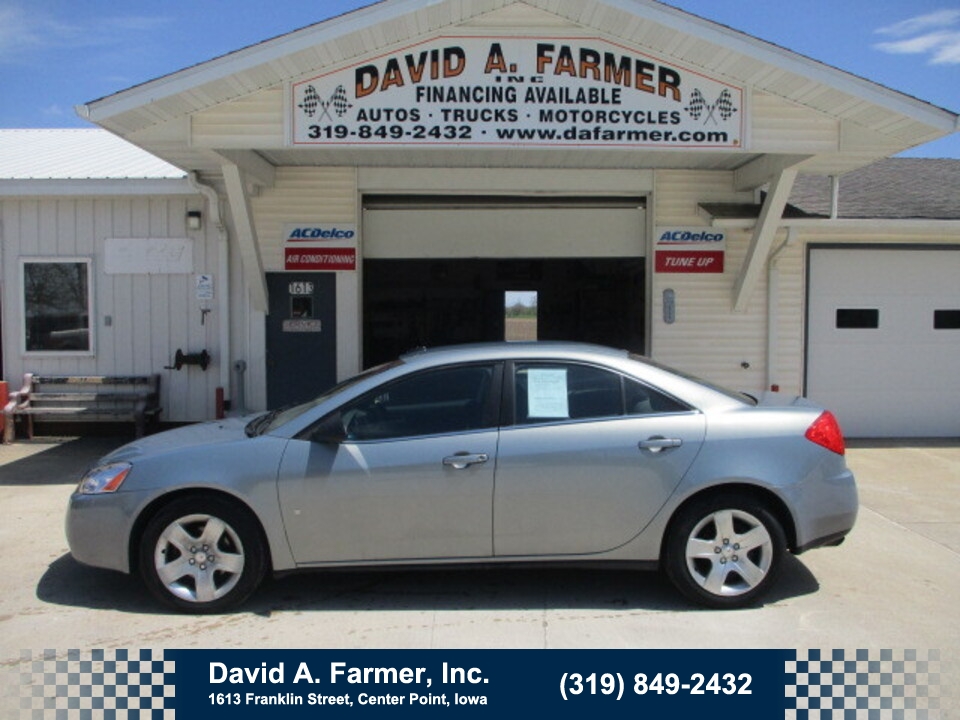 2009 Pontiac G6 Base 4 Door FWD**Sharp/Lower Miles/125K**  - 5805  - David A. Farmer, Inc.