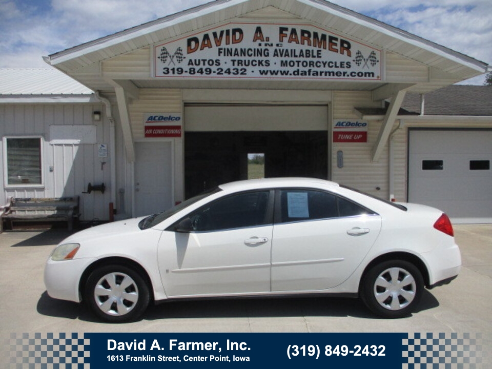 2007 Pontiac G6 Base 4 Door FWD**Sharp/Local Trade**  - 6013-2  - David A. Farmer, Inc.