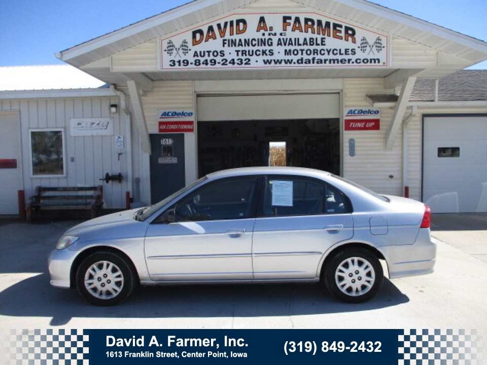 2005 Honda Civic LX 4 Door**2 Owner/Low Miles/97K**  - 5385  - David A. Farmer, Inc.