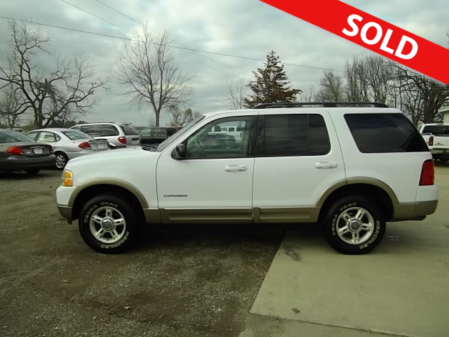 2002 Ford Explorer Eddie Bauer 4x4 with Third Row Seat Stock