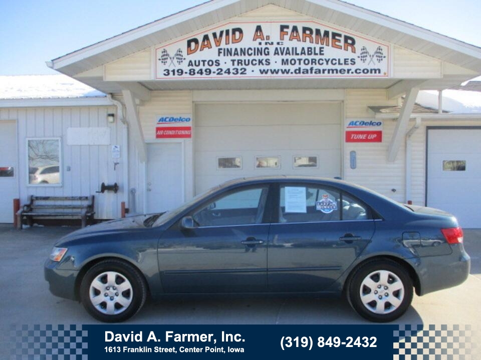 2007 Hyundai Sonata GLS 4 Door FWD**1 Owner/Low Miles/94K**  - 5986  - David A. Farmer, Inc.