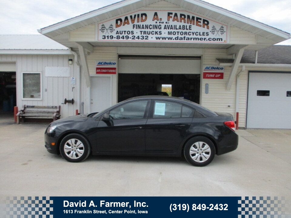 2014 Chevrolet Cruze LT 4 Door FWD**Low Miles/91K**  - 5891  - David A. Farmer, Inc.