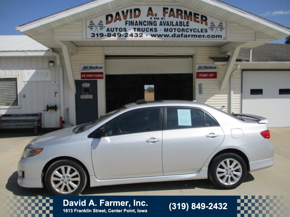 2010 Toyota Corolla S 4 Door FWD**Low Miles/104K/Sunroof**  - 5640  - David A. Farmer, Inc.
