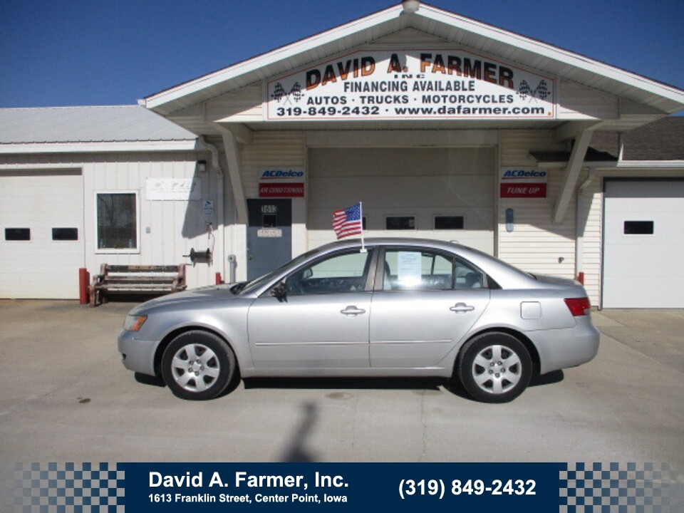 2008 Hyundai Sonata GLS 4 Door**Low Miles/107K**  - 5518  - David A. Farmer, Inc.