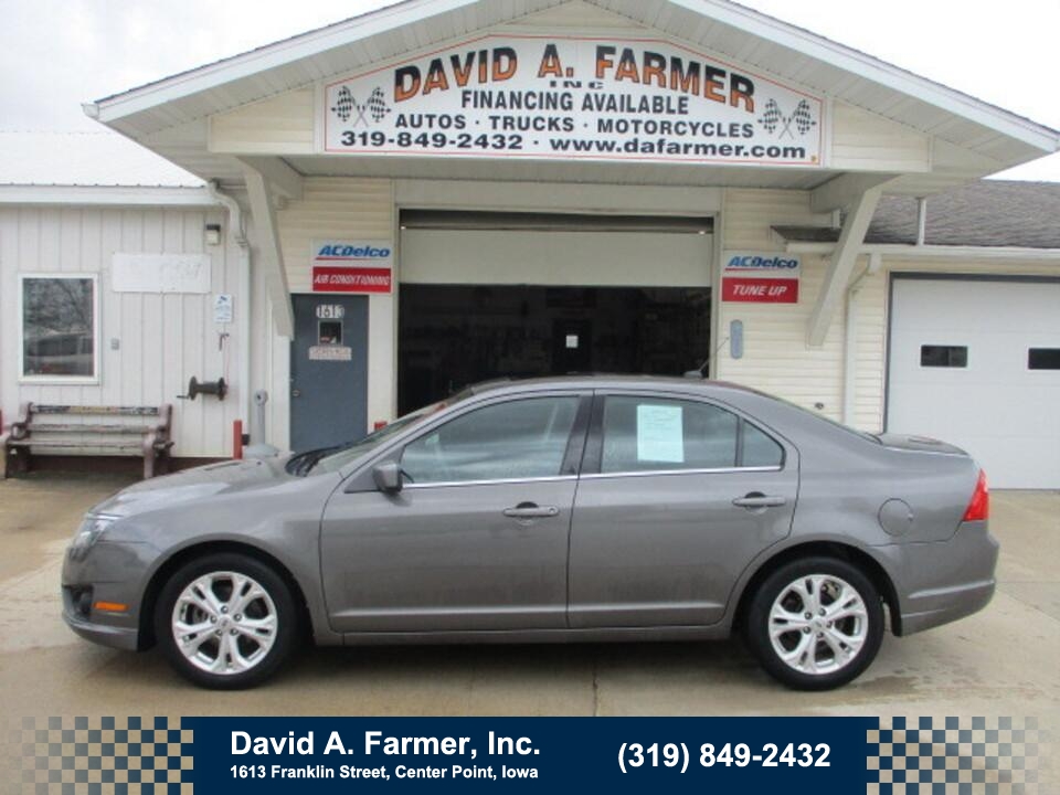 2012 Ford Fusion SE 4 Door FWD**1 Owner/Low Miles/97K/Sunroof**  - 5799  - David A. Farmer, Inc.
