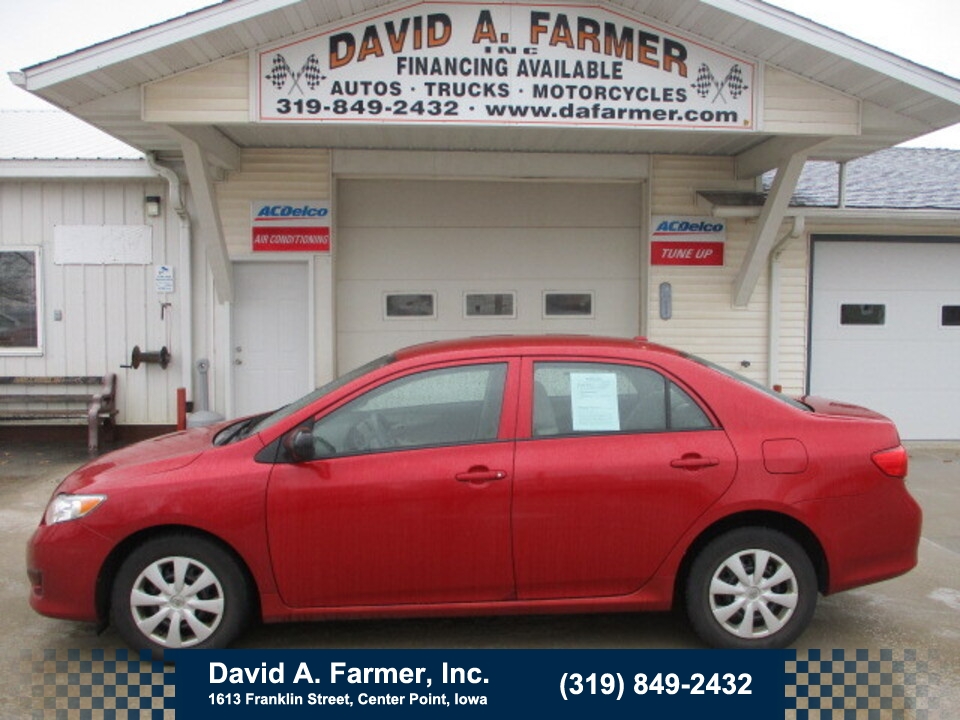 2009 Toyota Corolla LE 4 Door FWD**1 Owner/Low Miles/116K**  - 5946  - David A. Farmer, Inc.