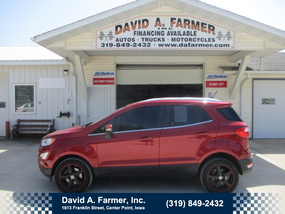 2018 Ford EcoSport Titanium 4 Door AWD**Loaded/Low Miles103K**  - 6071  - David A. Farmer, Inc.