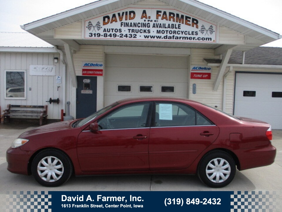 2005 Toyota Camry LE 4 Door**Low Miles/75K**  - 5509  - David A. Farmer, Inc.