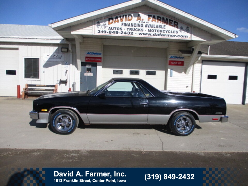 1987 Chevrolet El Camino  - David A. Farmer, Inc.