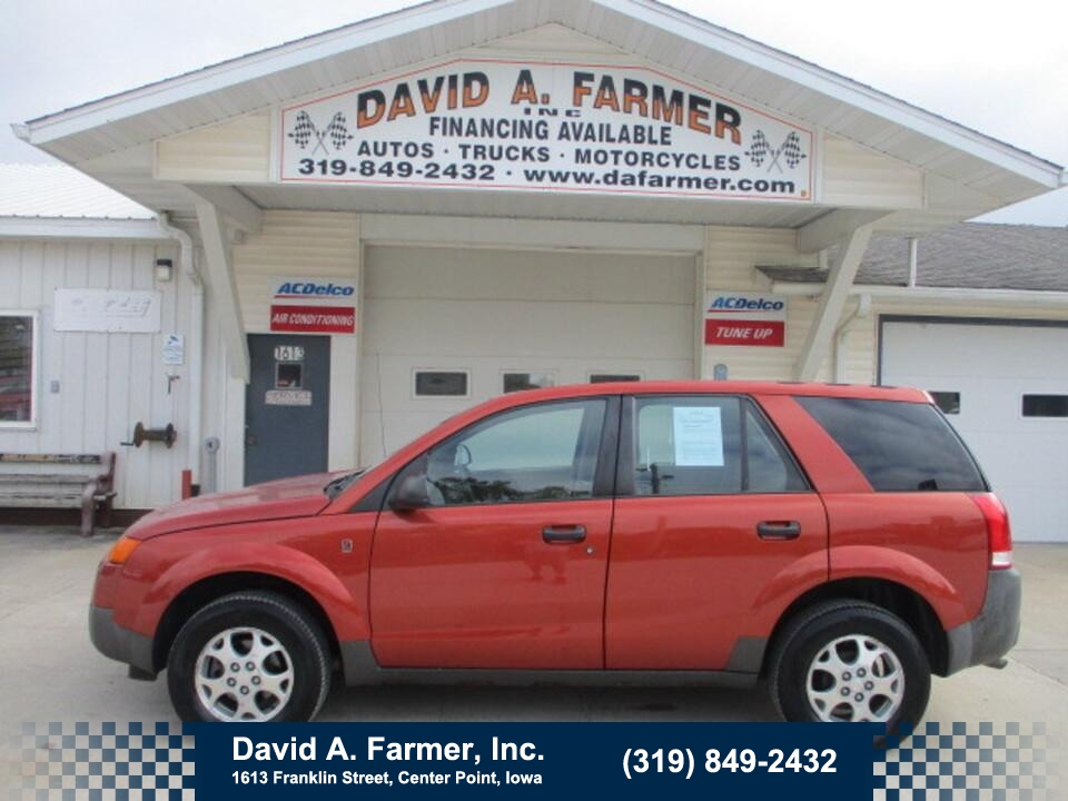 2002 Saturn VUE 4 Door AWD**2 Owner/Low Miles/65K**  - 5671  - David A. Farmer, Inc.