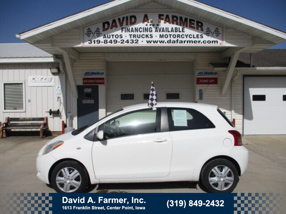 2008 Toyota Yaris Base 2 Door HatchBack**2 Owner/2nd Owner Since 09*  - 5294  - David A. Farmer, Inc.