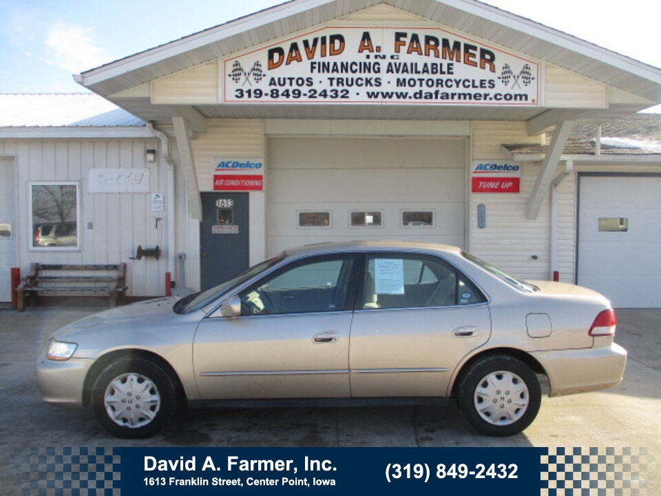 2002 Honda Accord LX 4 Door FWD**1 Owner/Low Miles/101K**  - 5724  - David A. Farmer, Inc.