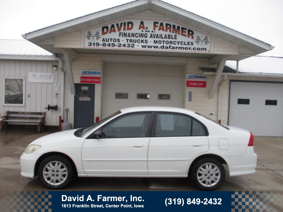 2005 Honda Civic LX 4 Door**Rust Free/California Car**  - 5464  - David A. Farmer, Inc.