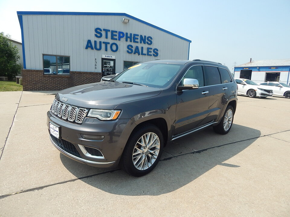 2017 Jeep Grand Cherokee Summit  - 723742  - Stephens Automotive Sales