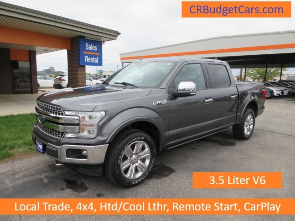2018 Ford F-150 LARIAT  - 56043  - Budget of Cedar Rapids