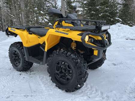 2015 Can-Am Outlander 800R XT DPS - Low kms - PLOW! for Sale  - 1  - Mackenzie Auto Sales