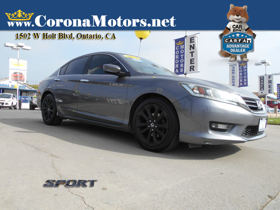 2014 Honda Accord Sport  - 13236  - Corona Motors