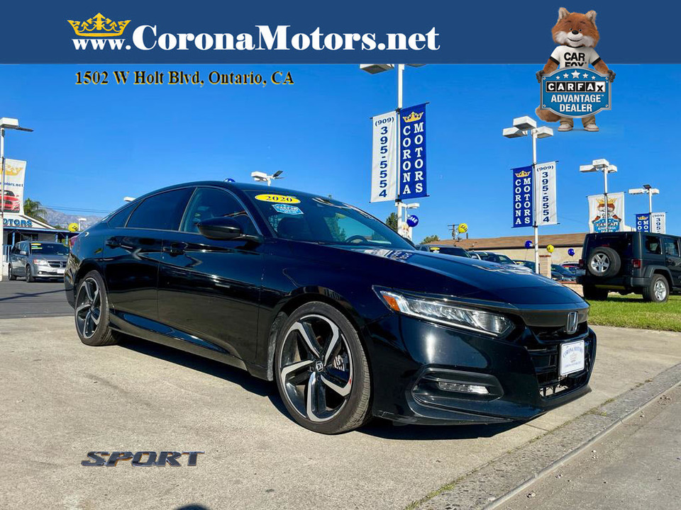 2020 Honda Accord Sport  - 13747  - Corona Motors