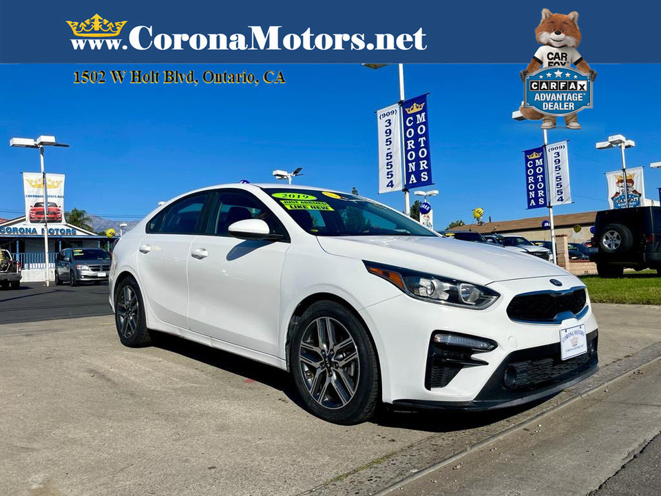 2019 Kia Forte S  - 13742  - Corona Motors