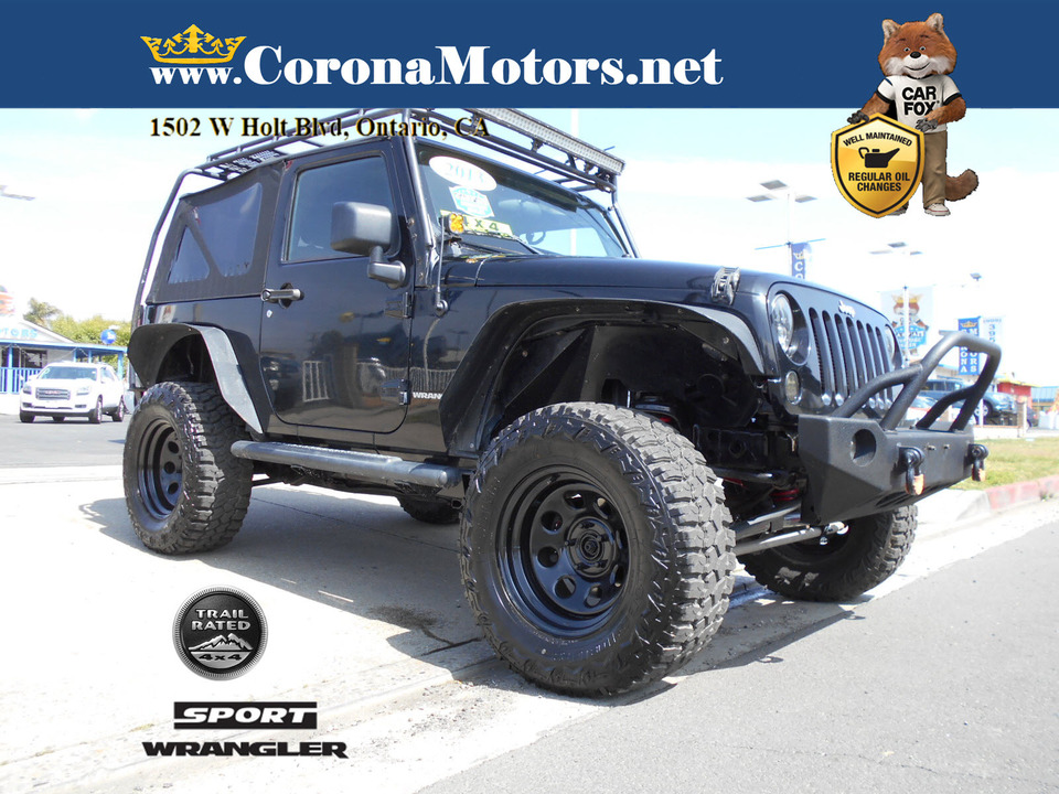 2013 Jeep Wrangler Sport  - 13590  - Corona Motors