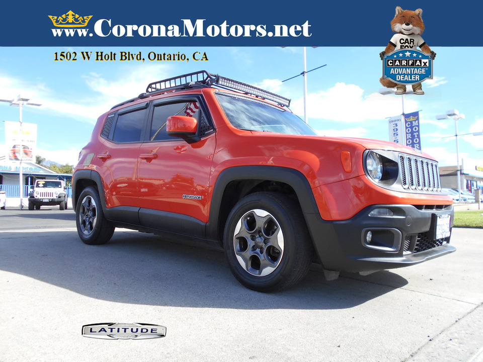 2015 Jeep Renegade Latitude  - 13476  - Corona Motors