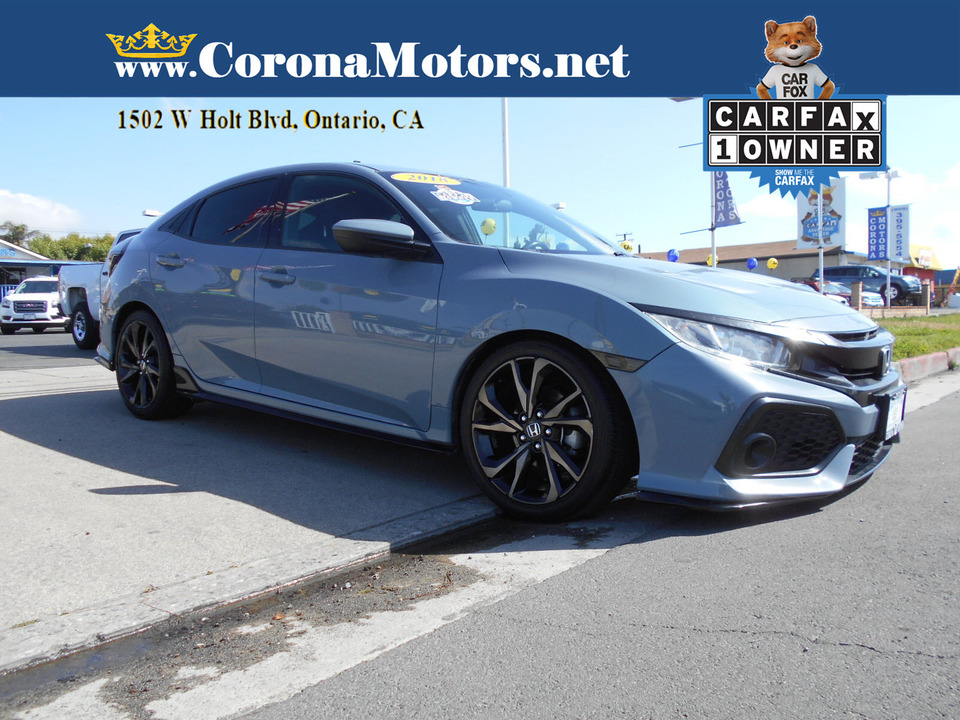 2018 Honda Civic Sport  - 13599  - Corona Motors