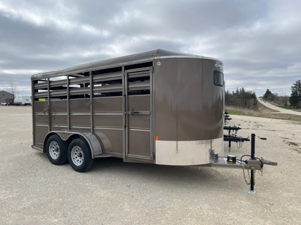 2022 Other Other 2022 DOO LITTLE DELTA 6X16 LIVESTOCK TRAILER  - 58739  - West Side Auto Sales