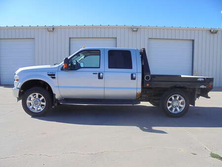 2008 Ford F-250 Lariat Crew Cab Super Duty V10 4x4 short Flat bed for Sale  - 4726  - Auto Drive Inc.