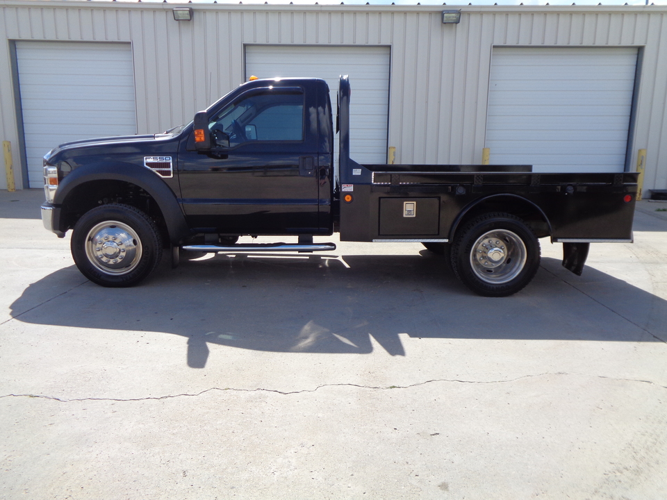 2008 Ford F-550 Regular Cab Flatbed Dually 4x4 6.4 Turbo Diesel - Stock ...