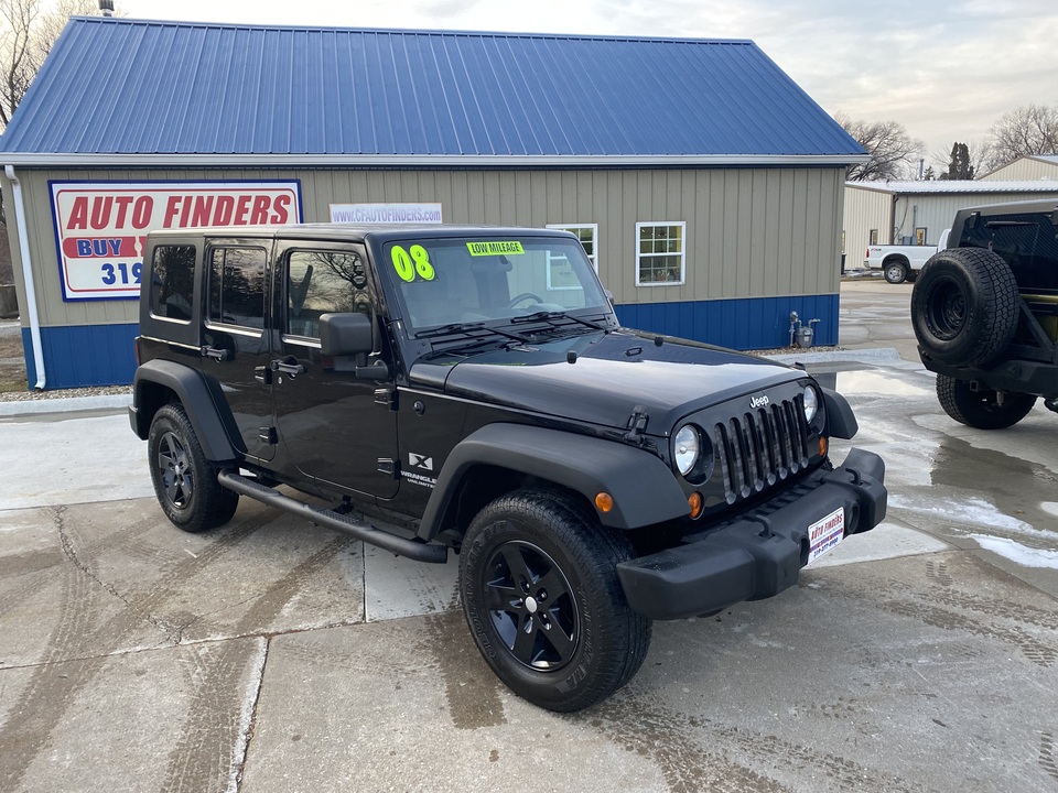 2008 Jeep Wrangler Unlimited  - 633483  - Auto Finders LLC