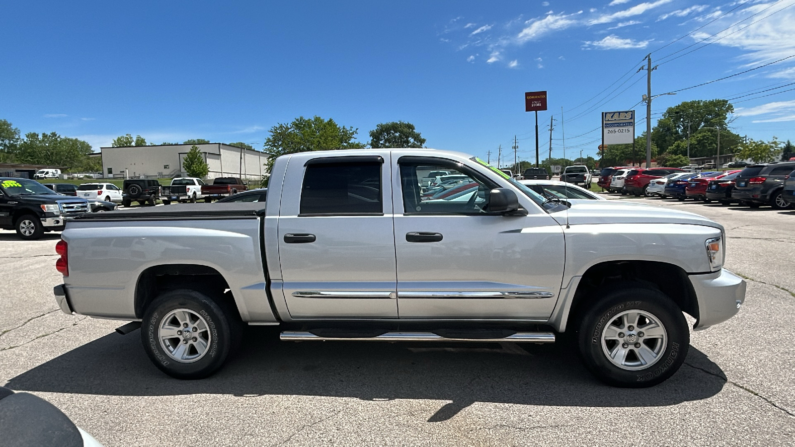 2008 Dodge Dakota QUAD LARAMIE 4WD Crew Cab - Stock # 833118D - Des Moines,  IA 50317