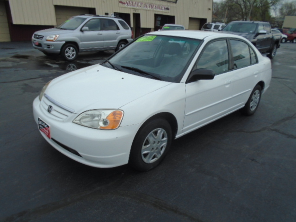 2003 Honda Civic LX  - 10723  - Select Auto Sales