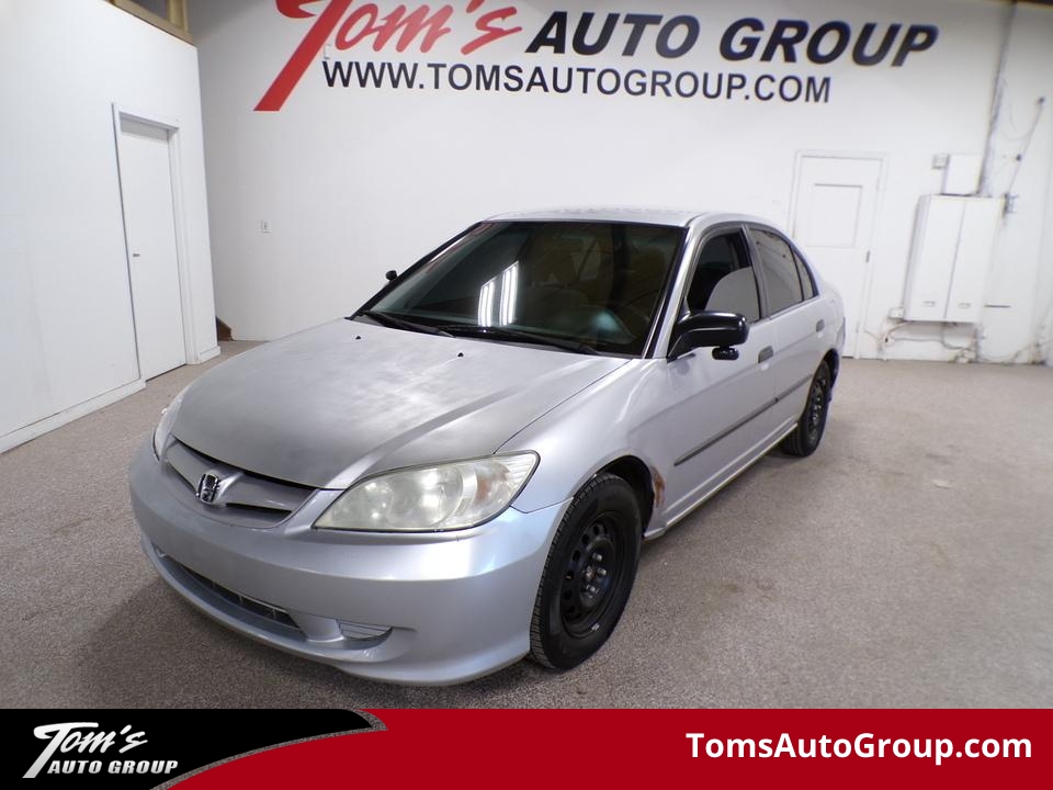 2005 Honda Civic VP  - B20402L  - Tom's Budget Cars