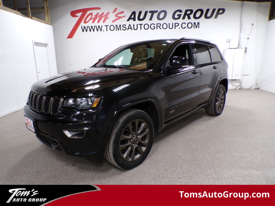 2016 Jeep Grand Cherokee Limited 75th Anniversary  - M75654L  - Tom's Auto Sales, Inc.