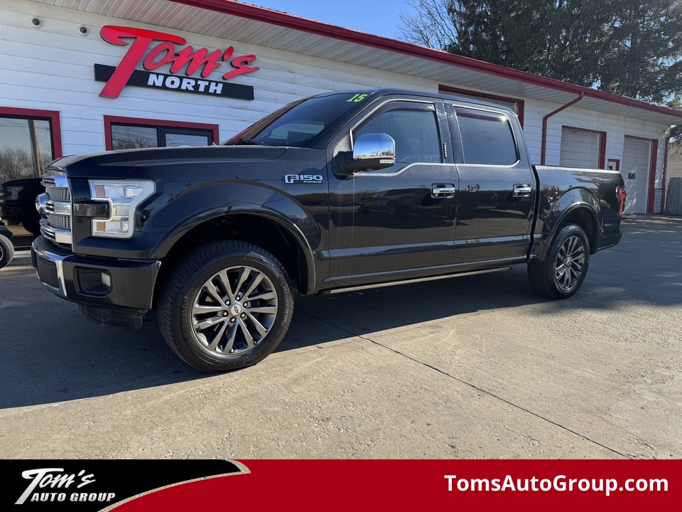 2015 Ford F-150 Platinum  - N07709L  - Tom's Auto Sales North