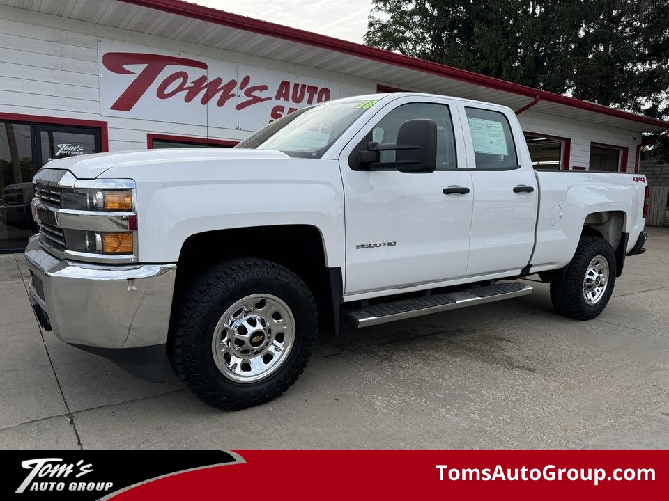 2018 Chevrolet Silverado 2500HD Work Truck  - N41550L  - Tom's Auto Sales North