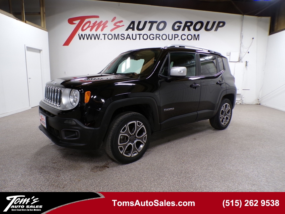 2017 Jeep Renegade Limited  - 87965L  - Tom's Auto Group