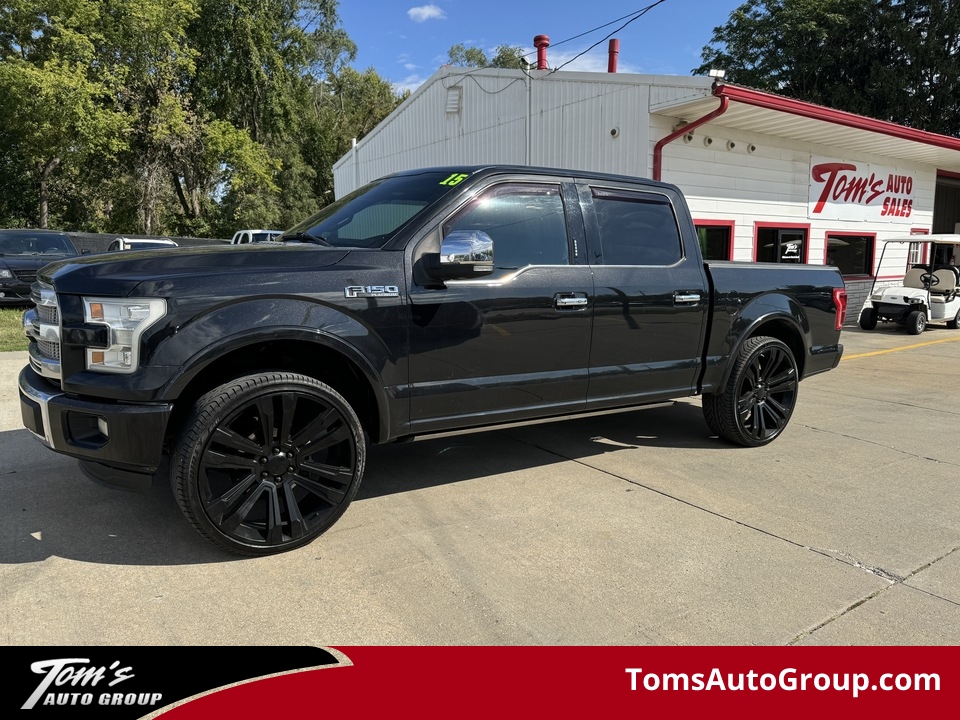 2015 Ford F-150 Platinum  - N07709L  - Tom's Auto Group