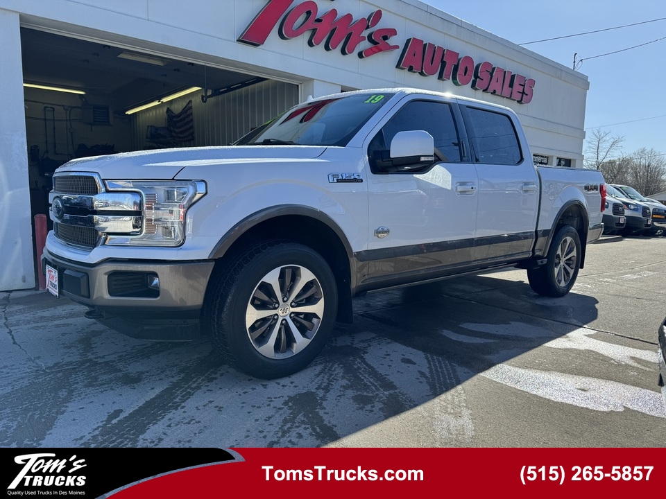 2019 Ford F-150 King Ranch  - T88921L  - Tom's Auto Group