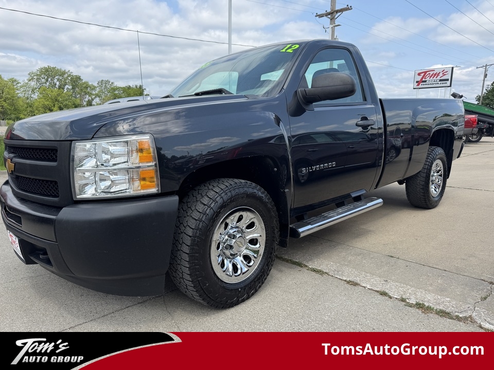 2012 Chevrolet Silverado 1500 Work Truck  - N45962L  - Tom's Auto Sales North