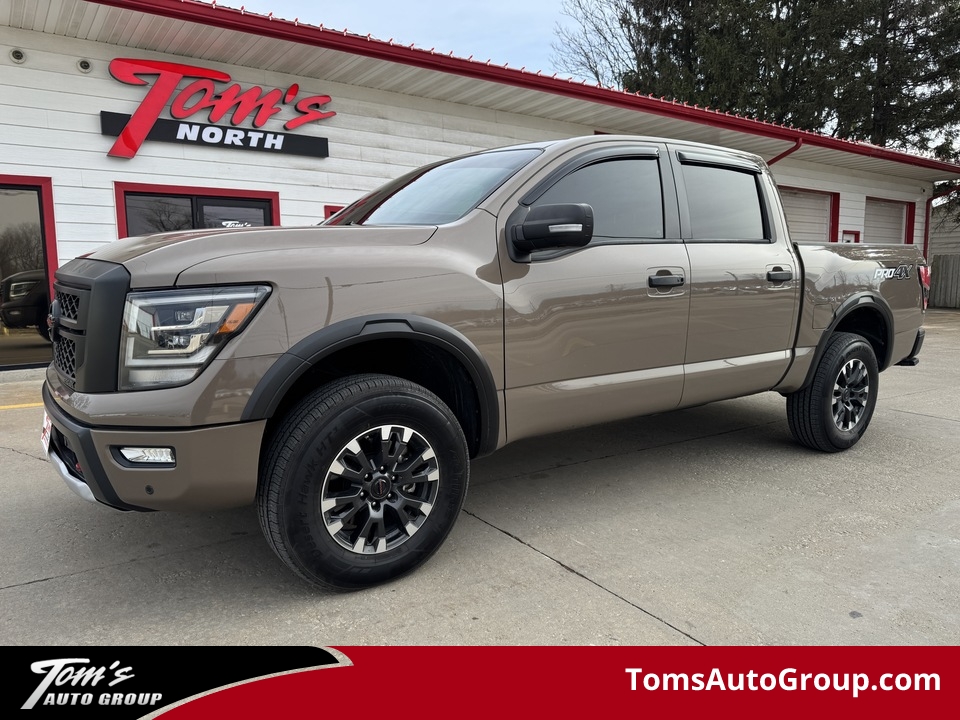 2022 Nissan Titan PRO-4X  - N00451L  - Tom's Auto Group